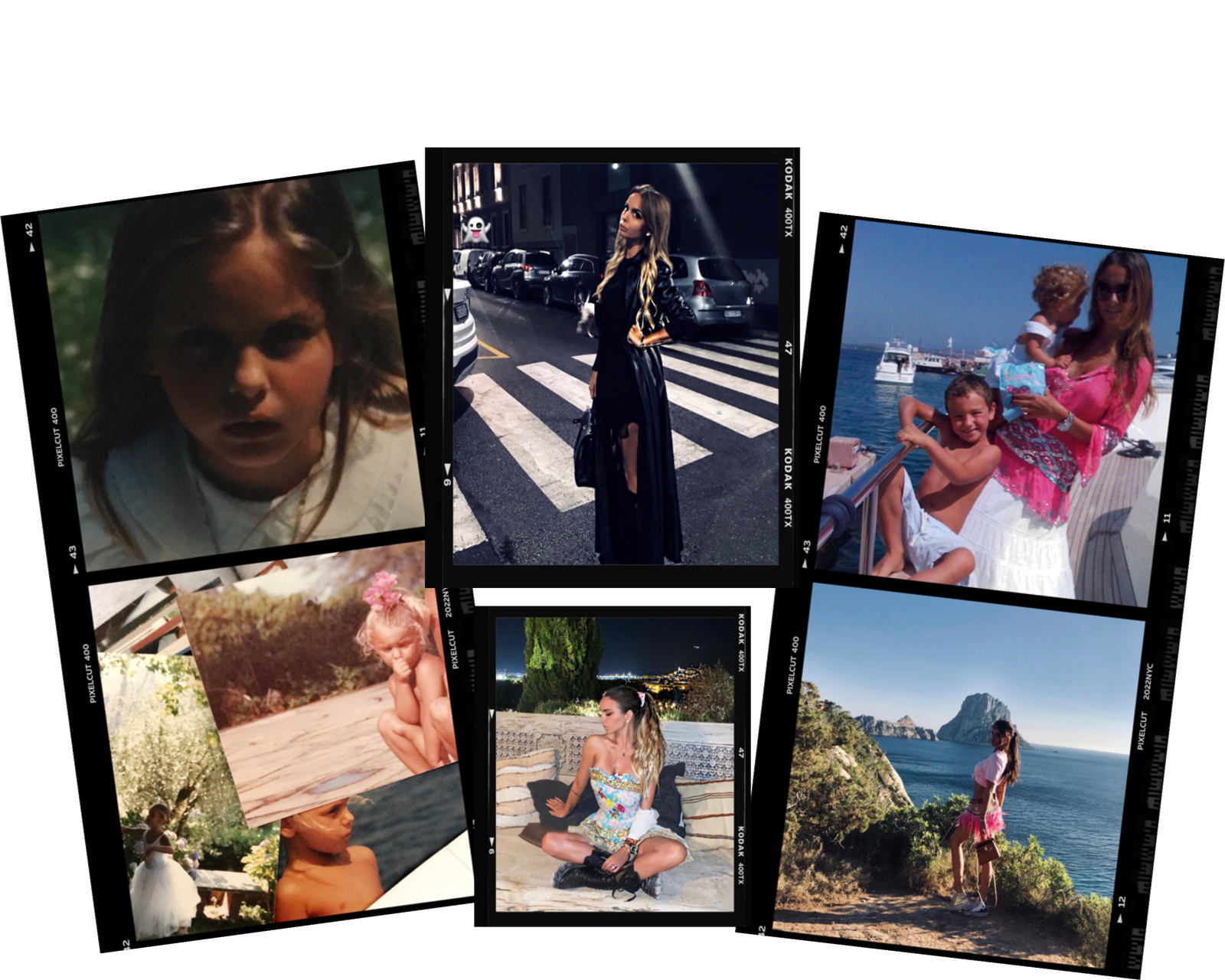 Nika's personal collage — life, travels, and inspirations